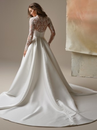 Maggie Sottero TRINITY 26MK431A01 UNLINED #1 default All Ivory (gown with Ivory Illusion) thumbnail