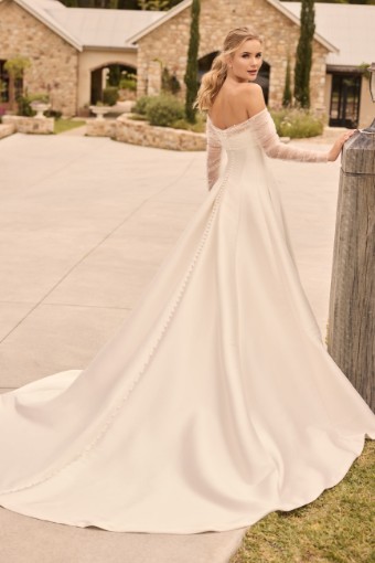 Sophia Tolli Y3166 PEARL IN #1 Ivory thumbnail