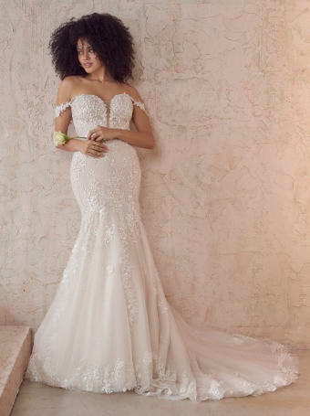 Maggie Sottero LENNON #0 default Ivory/Pewter Accent over Blush (gown with Natural Illusion) thumbnail