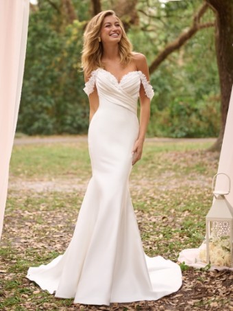 Rebecca Ingram CINDY 25RS931531.05 #0 default All Ivory (gown with Ivory Illusion) thumbnail