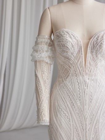 Sottero and Midgley POSITANO #4 All Ivory (gown with Ivory Illusion) thumbnail