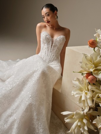 Sottero and Midgley ANGELICA 26SZ476A01 UNLINED #0 default All Ivory (gown with Ivory Illusion) thumbnail
