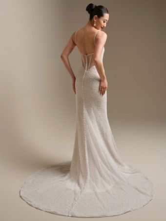 Sottero and Midgley COOPER 26SS378A11 LINED CUTOUTS #1 default Ivory (gown with Ivory Illusion) thumbnail
