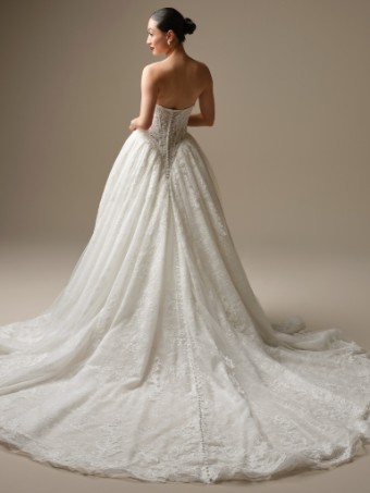 Sottero and Midgley ZULANI 26SS471B01 FULLY LINED #1 default All Ivory (gown with Ivory Illusion) thumbnail