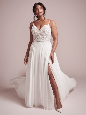 Rebecca Ingram LORRAINE 20RS712 IN #2 default Ivory (gown with Nude Illusion) thumbnail