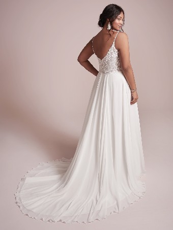 Rebecca Ingram LORRAINE 20RS712 IN #1 Ivory (gown with Nude Illusion) thumbnail