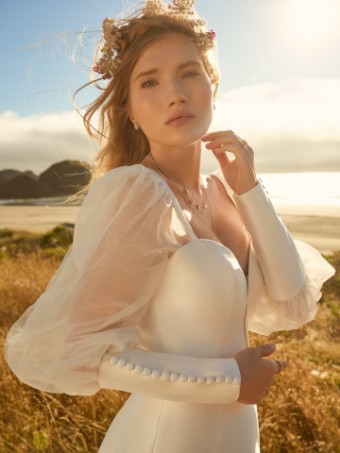 Maggie Sottero Pippa-22RC527A01 #1 default Ivory (gown with Natural Illusion) (pictured) thumbnail