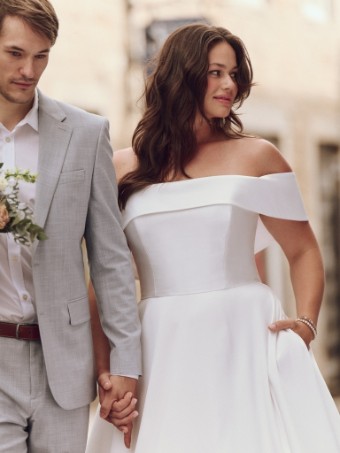 Maggie Sottero PERRI 25RS282 IN #2 Diamond White thumbnail