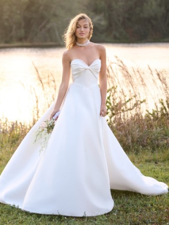 Maggie Sottero BROOKE #0 default All Ivory (gown with Ivory Illusion) thumbnail