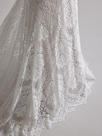Rebecca Ingram JANINE #5 Ivory (gown with Ivory Illusion) thumbnail