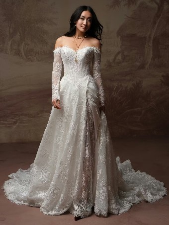 Sottero and Midgley VESPERA - F6SB073A01 #0 default Ivory/Whisper Blush thumbnail